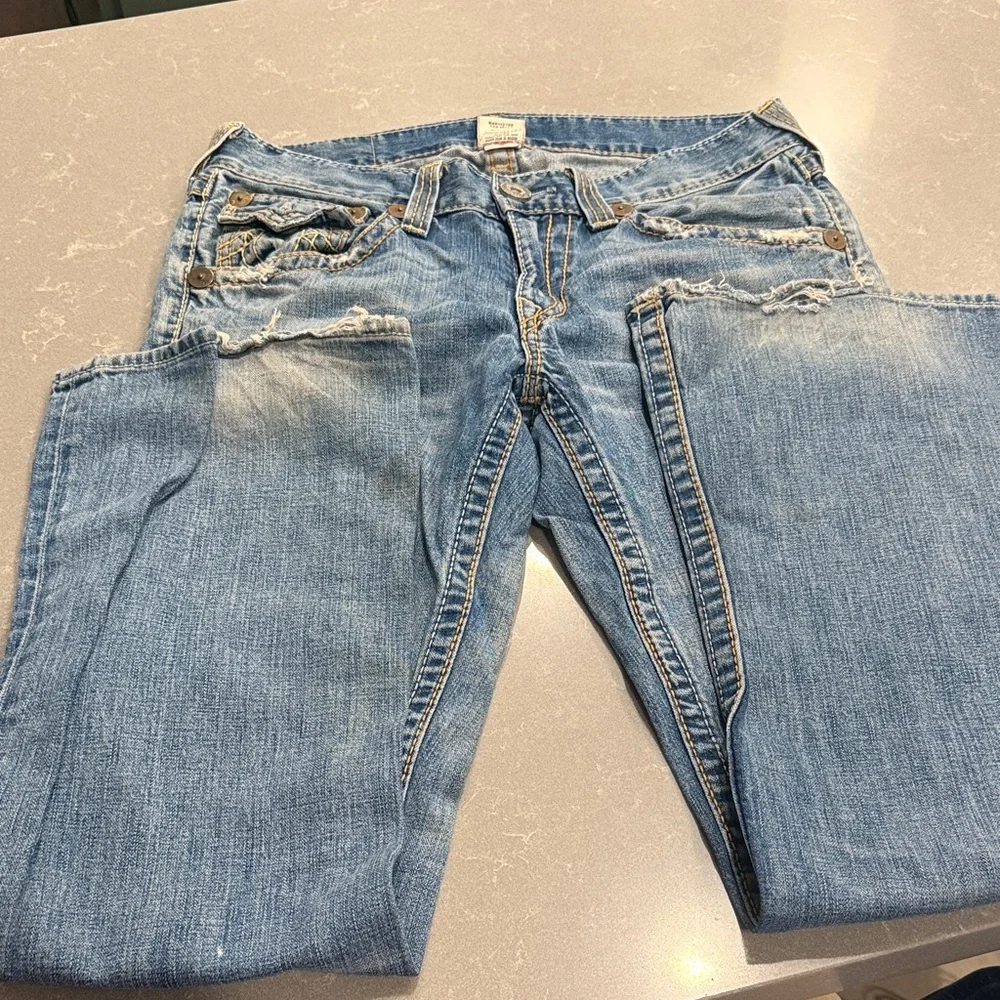 True Religion light blue